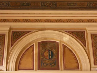 Na zdjęciu herb Bielska 