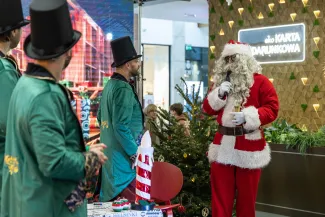 na zdjęciu osoby podczas pikniku