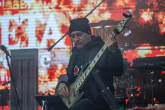 na zdjęciu osoby podczas Świąt na Starówce