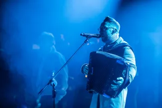 na zdjęciu osoby podczas Świąt na Starówce