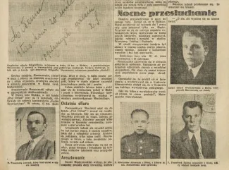 Na zdjęciu fragment z gazety 
