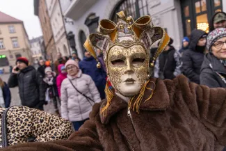 na zdjęciu osoby podczas otwarcia PSK