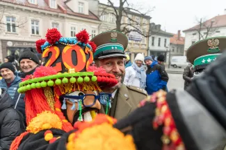 na zdjęciu osoby podczas otwarcia PSK