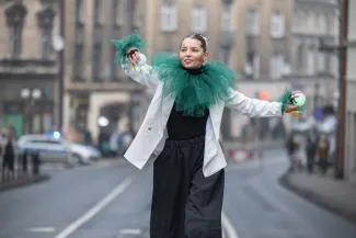 na zdjęciu osoby podczas otwarcia PSK