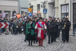 na zdjęciu osoby podczas otwarcia PSK