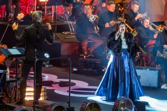 na zdjęciu osoby podczas otwarcia PSK