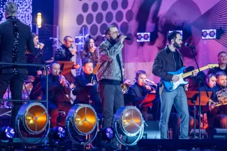 na zdjęciu osoby podczas otwarcia PSK