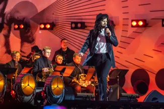 na zdjęciu osoby podczas otwarcia PSK