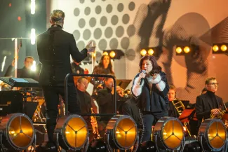 na zdjęciu osoby podczas otwarcia PSK