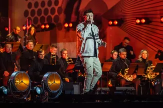 na zdjęciu osoby podczas otwarcia PSK