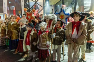 na zdjęciu osoby podczas otwarcia PSK