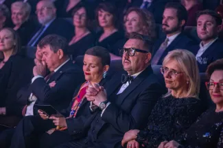 na zdjęciu osoby podczas otwarcia PSK