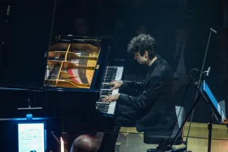 na zdjęciu osoby podczas otwarcia PSK