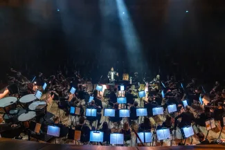 na zdjęciu osoby podczas otwarcia PSK