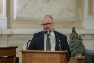 na zdjęciu osoby podczas spotania