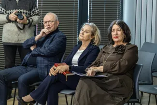 na zdjęciu osoby podczas maratonu