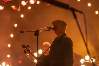 na zdjęciu osoby podczas spotkania ze skoczkiem