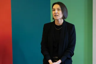 na zdjęciu osoby podczas otwarcie