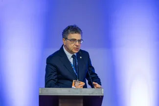 na zdjęciu osoby podczas kongresu
