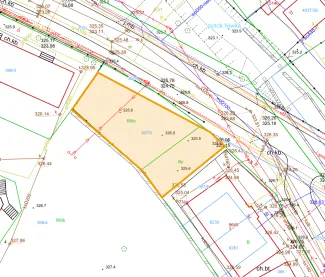 Mapa z uzbrojeniem terenu