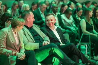na zdjęciu uroczystość losowania