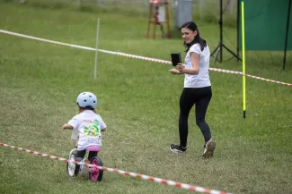 na zdjęciu osoby podczas zawodów