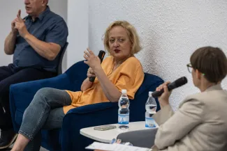 na zdjęciu osoby podczas otwarcia fetiwalu