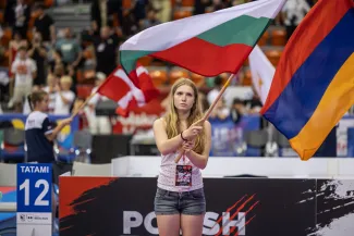 na zdjęciu ceremonia otwarcia