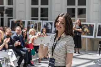 na zdjęciu osoby podczas konferencji