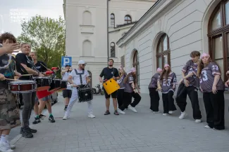 na zdjęciu muzycy