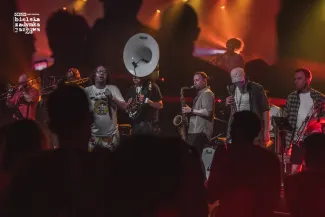 na zdjęciu muzycy