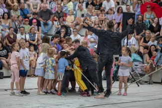 na zdjęciu jeden ze spektakli