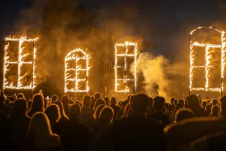 na zdjęciu jeden ze spektakli