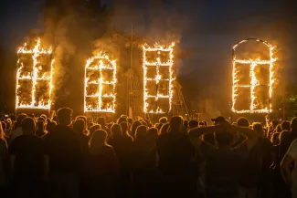 na zdjęciu jeden ze spektakli