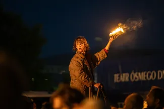 na zdjęciu jeden ze spektakli