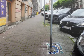 Na zdjęciu: mozaika EMENEM