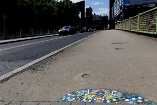 Na zdjęciu: mozaika EMENEM