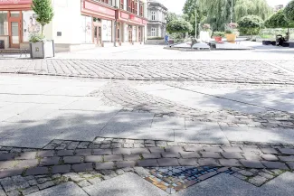 Na zdjęciu: mozaika EMENEM
