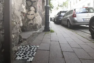 Na zdjęciu: mozaika EMENEM