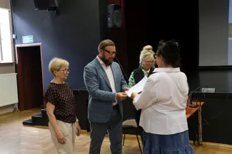 Na zdjęciu spotkanie w Akademii Seniora 