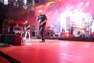 Na zdjęciu koncert zespołu KULT