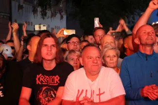 Na zdjęciu koncert zespołu KULT