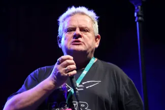 Na zdjęciu koncert zespołu KULT