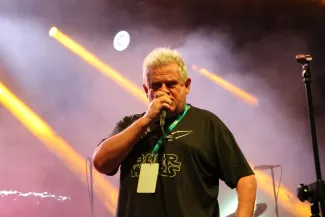 Na zdjęciu koncert zespołu KULT