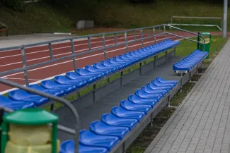 na zdjęciu nowe boisko