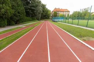 na zdjęciu nowe boisko
