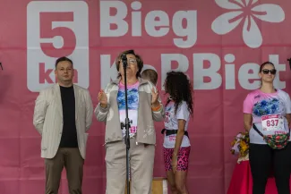 na zdjęciu biegaczki