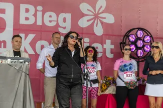 na zdjęciu biegaczki