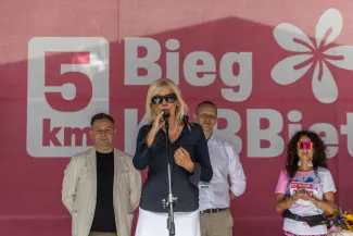 na zdjęciu biegaczki