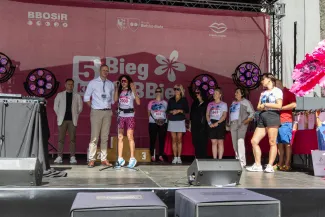 na zdjęciu biegaczki